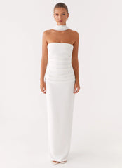 Libra Maxi Dress - White