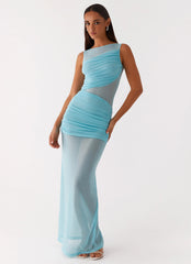 Apollo Maxi Dress - Aqua