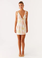 Alden Mini Dress - Floral Print