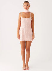 Vision Sequin Mini Dress - Pink