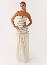 Zariah Maxi Dress - Ivory