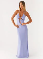 Roberta Maxi Dress - Heather Blue