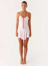 Roya Mini Dress - Pink